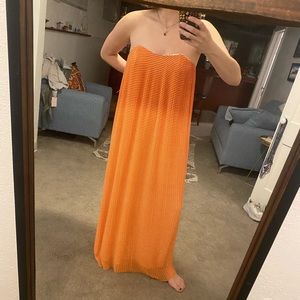 French Connection strapless maxi dress! Great for summer wedding